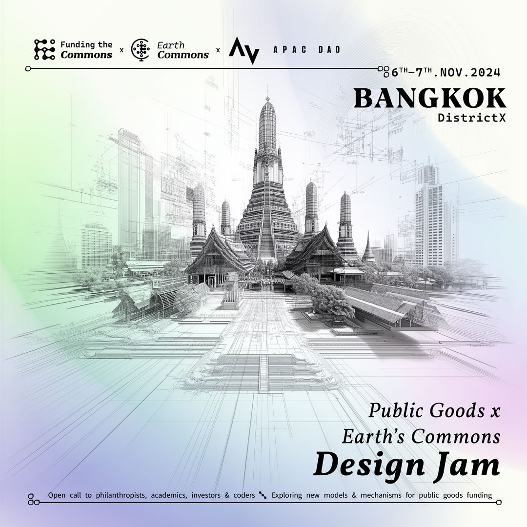 Design Jam Bangkok 2024 & In-Person Hackathon Finale poster